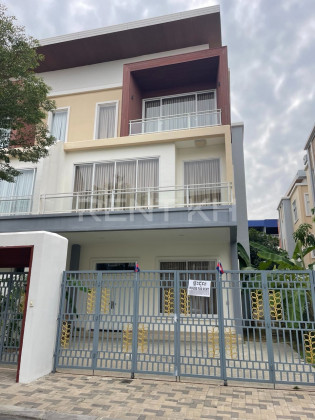 Twin Villa for rent at Borey Orkide Chrouy Changvar Villa in Phnom Penh Capital