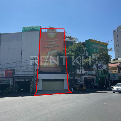Shophouse for Rent at Tuek Thla Flat in Phnom Penh Capital