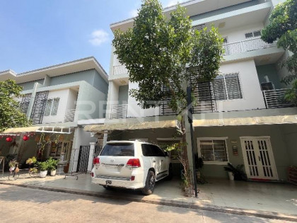 Link House for Rent​ in Borey Peng Huoth The Star Premier Villa in Phnom Penh Capital