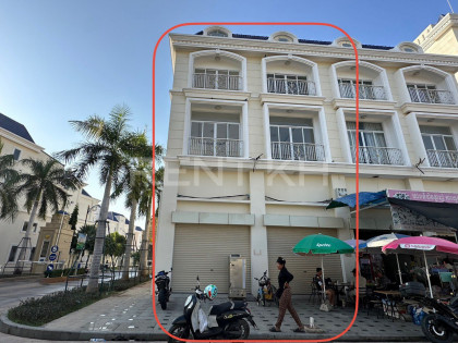 Shophouse at Borey Blue Diamond 6A Flat in Phnom Penh Capital