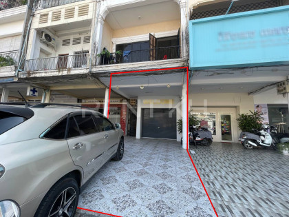 Shophouse for Rent at Toul Kork Flat in Phnom Penh Capital