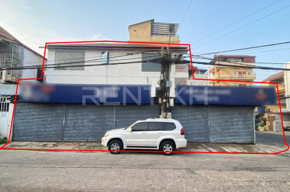 Corner Shop for Rent at  Tuek L'ak Ti Bei Flat in Phnom Penh Capital