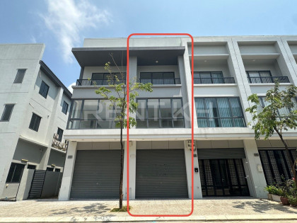 Shophouse For Rent at Borey Chip Mong 6A Flat in Phnom Penh Capital