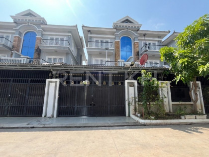 Twin Villa for Rent at Borey Vimean Phnom Penh 598 Villa in Phnom Penh Capital