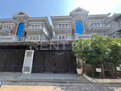 Twin Villa for Rent at Borey Vimean Phnom Penh 598 Villa in Phnom Penh Capital