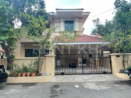 Single Villa for Rent at​ Borey Attwood Villa in Phnom Penh Capital