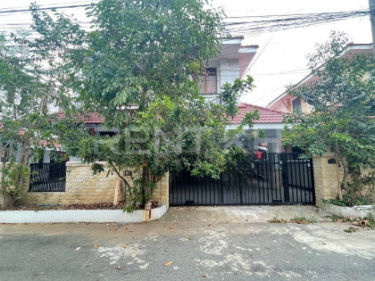 Single Villa for rent at​ borey Attwood Villa in Phnom Penh Capital
