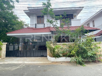 Single Villa for rent at​ borey Attwood Villa in Phnom Penh Capital