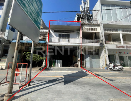 Shop House for Rent near Doeurm Kor Market Flat in Phnom Penh Capital