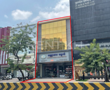 Shop for Rent near Vanda Institute Flat in Phnom Penh Capital