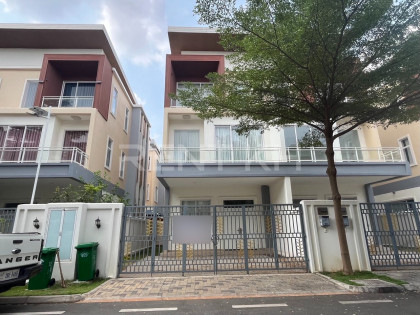 Twin Villa For Rent At Borey Orkide 6A Villa in Phnom Penh Capital