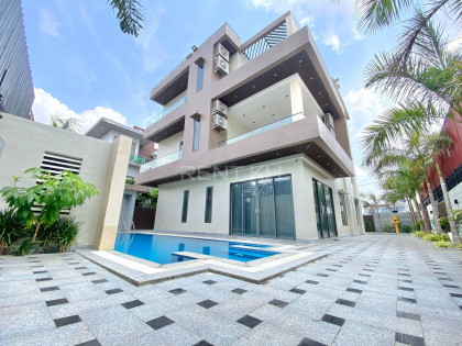 Single Villa for Rent at Khan Sen Sok, Aeon Sen Sok Area Villa in Phnom Penh Capital