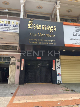 Shop House For Rent At Sangkat Tuek Laak Flat in Phnom Penh Capital