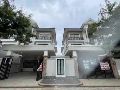 Twin Villa for Rent at Borey Peng Huoth Beong Snor Villa in Phnom Penh Capital