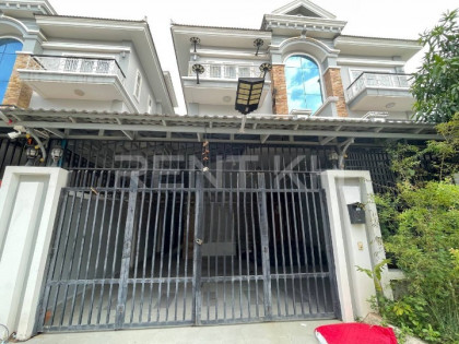 Twin Villa for Rent at Borey Vimean Phnom Penh 59803X Villa in Phnom Penh Capital