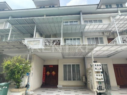 Link Villa for Rent at Borey Phnom Penh  Thmei Villa in Phnom Penh Capital