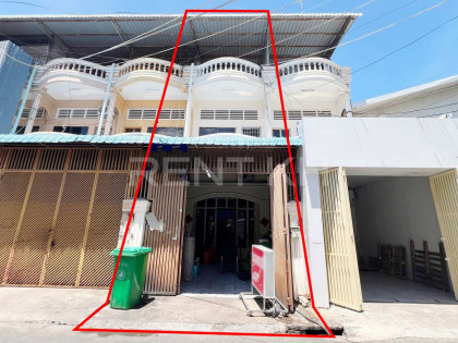 Shophouse for Rent near Toul Tumpung Market (Russian Market) Flat in Phnom Penh Capital