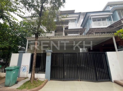 Twin Villa for Rent at Borey Peng Huoth The Star Premier 598 Villa in Phnom Penh Capital