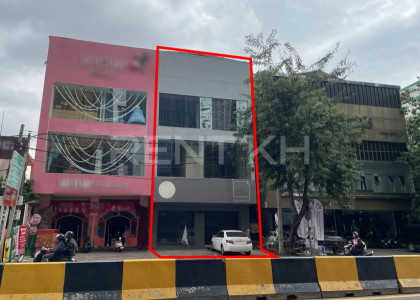 Shophouse for Rent at Boeng Keng Kang1 Flat in Phnom Penh Capital