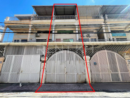 Shophouse for Rent at Tuol Tumpung Ti Pir Flat in Phnom Penh Capital