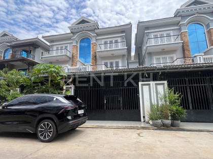 Twin Villa for Rent at Borey Vimean Phnom Penh 598 Villa in Phnom Penh Capital