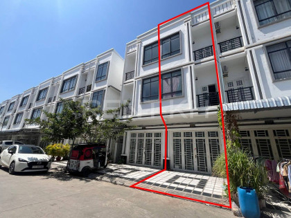 Link House For Rent at Borey Hok Cheng  ( Veng sreng ) Villa in Phnom Penh Capital