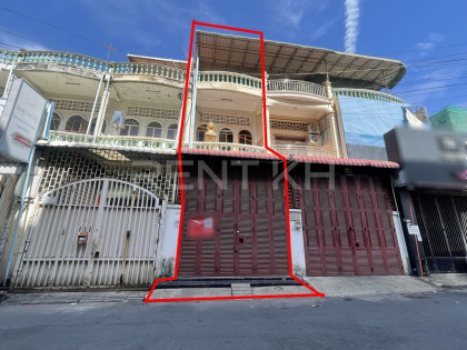 Shophouse for Rent at Toul Kork Flat in Phnom Penh Capital