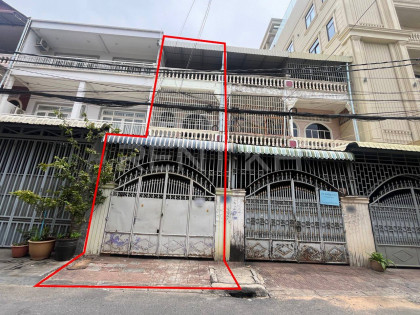 Shophouse for Rent near Toul Tumpung Market (Russian Market) Flat in Phnom Penh Capital