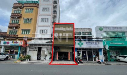 Shop House for Rent at BKK Flat in Phnom Penh Capital