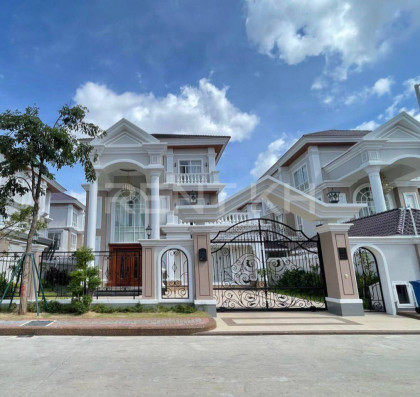 Prince Villa For Rent at Borey Peng Hout Beung Snor Villa in Phnom Penh Capital