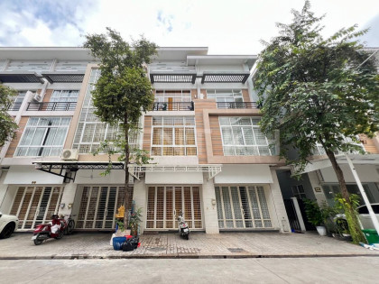 Shop house For Rent at Borey Peng Huot Borung Snor Villa in Phnom Penh Capital
