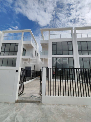 Villa Twin for rent at Borey Morgan 6A Villa in Phnom Penh Capital