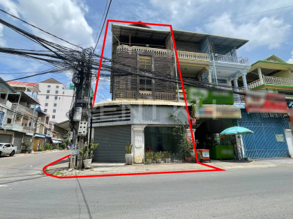 Shophouse for Rent at Near Vanda School Flat in Phnom Penh Capital