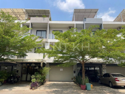 Shop House for rent at Borey ARATA Villa in Phnom Penh Capital