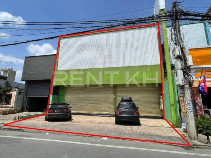 Shop House for Rent Near Indradevi High School , Toul Kork Flat in Phnom Penh Capital
