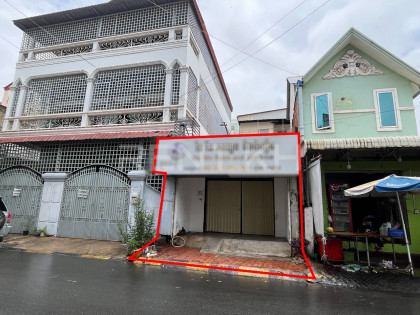 Shophouse for Rent at Tuol Kouk Flat in Phnom Penh Capital