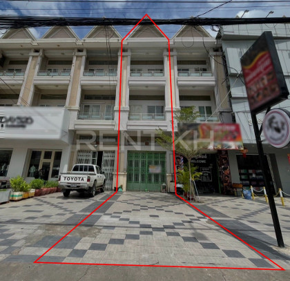 Shop House for Rent at Street 598 Flat in Phnom Penh Capital