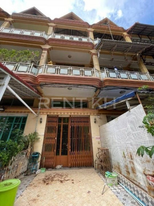 Flat for Rent​ at Borey Penghouth Phumin Street 598 Flat in Phnom Penh Capital
