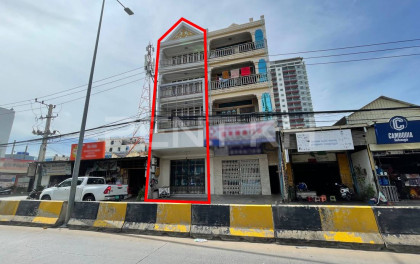 Shophouse for Rent at Sen Sok Flat in Phnom Penh Capital