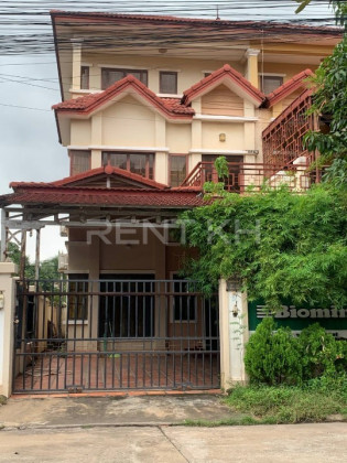 Twin villa for rent at Borey Thmey Tuek Thla Villa in Phnom Penh Capital