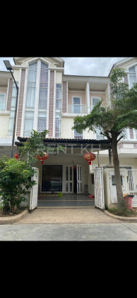 Link villa for rent at Borey Chip Mong Sen Sok. Villa in Phnom Penh Capital