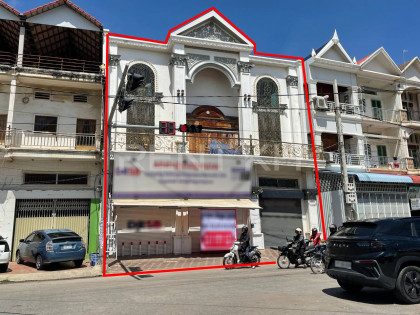Shophouse for Rent near Chhuk Meas Market Flat in Phnom Penh Capital
