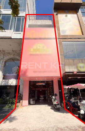 Shophouse for Rent at Tuol Kouk Flat in Phnom Penh Capital