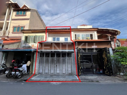 Shophouse for Rent at Tuol Kouk Flat in Phnom Penh Capital