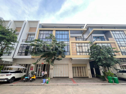 Shop House for rent at Borey Peng Huot Beung Snor Villa in Phnom Penh Capital