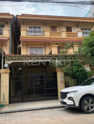 Twin villa for rent at Borey Thmey Tuek Thla Villa in Phnom Penh Capital